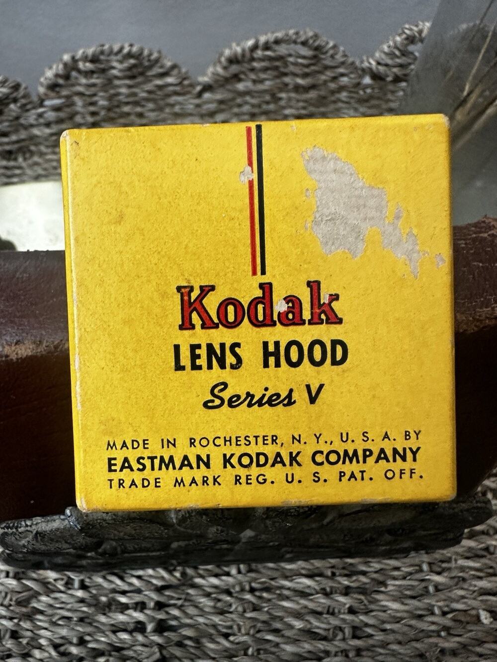 Vintage Kodak Camera Series 5 V Lens Hood With Box